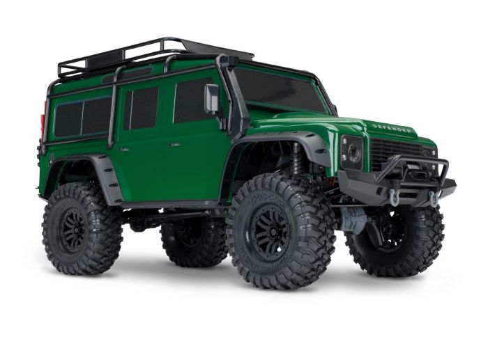 Traxxas 1/10 TRX-4 Defender 4WD RTR with Clipless Mounting - Green