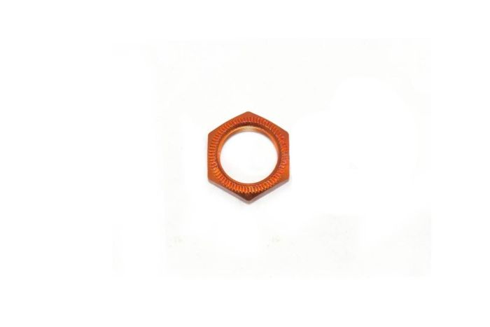 Wheel Hub Nut 1pc Orange