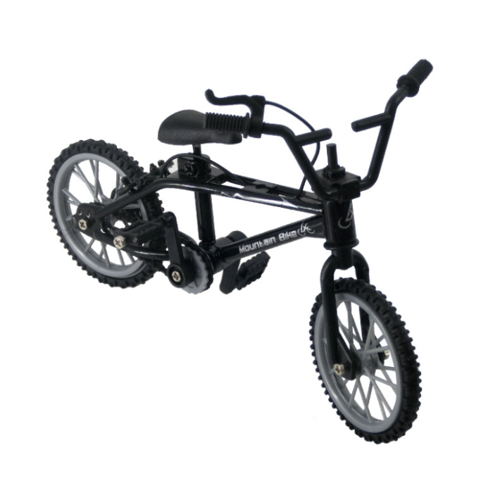 Decorative Bike for RC Crawlers Black(11x8cm)