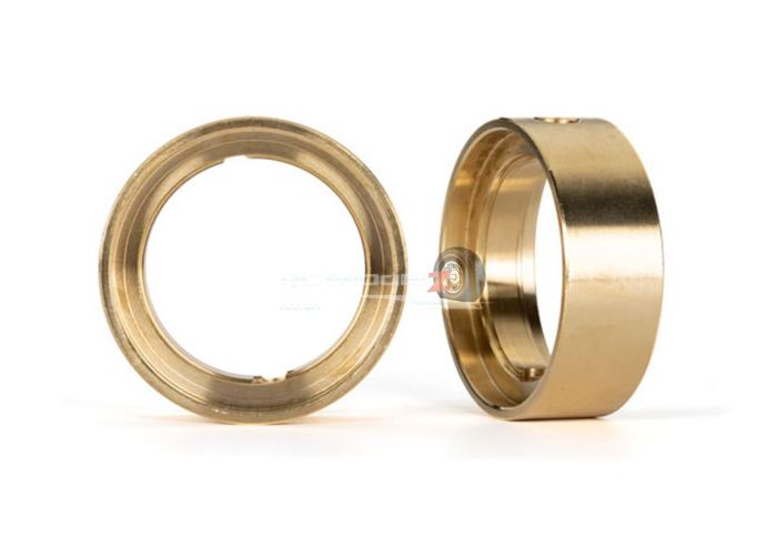Traxxas Wheel weights, brass (31 grams each) (2) (fits #9781 series wheels)