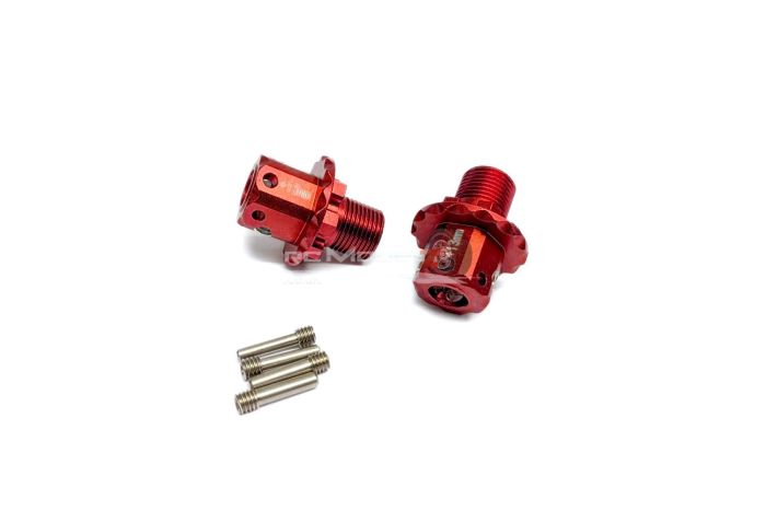 MadMax Arrma Alloy Wheel Extenders - Red