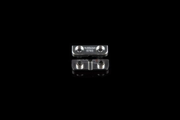 Area RC Alloy Hitec-5765 Servo Clamps Silver