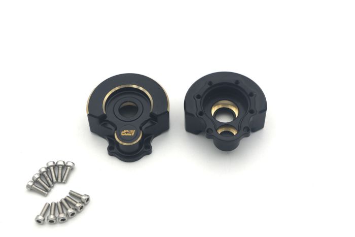 Atop RC Traxxas TRX-4 Brass Steering Knuckles Covers F&R