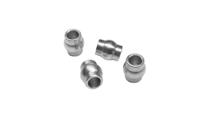QL Shock Alloy Pivot Balls (4): 5IVE-T, MINI WRC