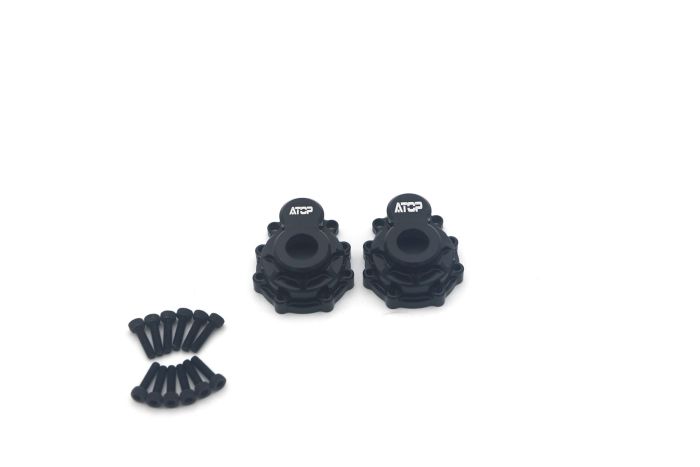 Atop Rc Traxxas TRX-4 Alloy Rear  Outer Drive Housing - Black