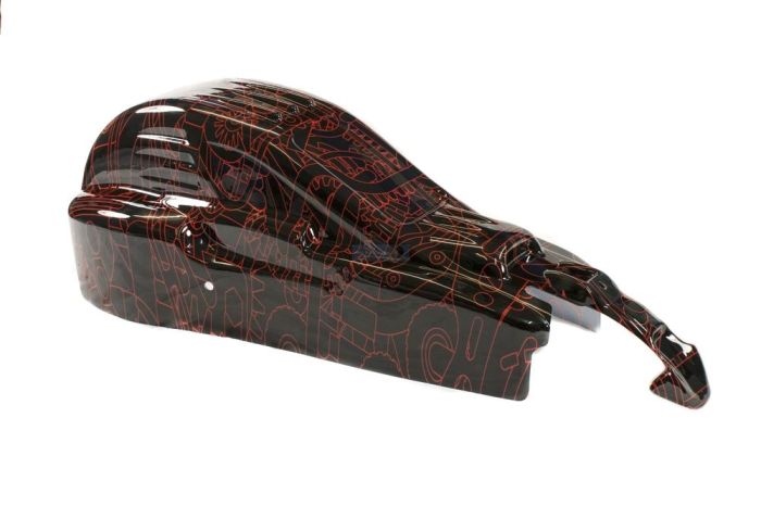Tango Full Cover Bodyshell Full Red