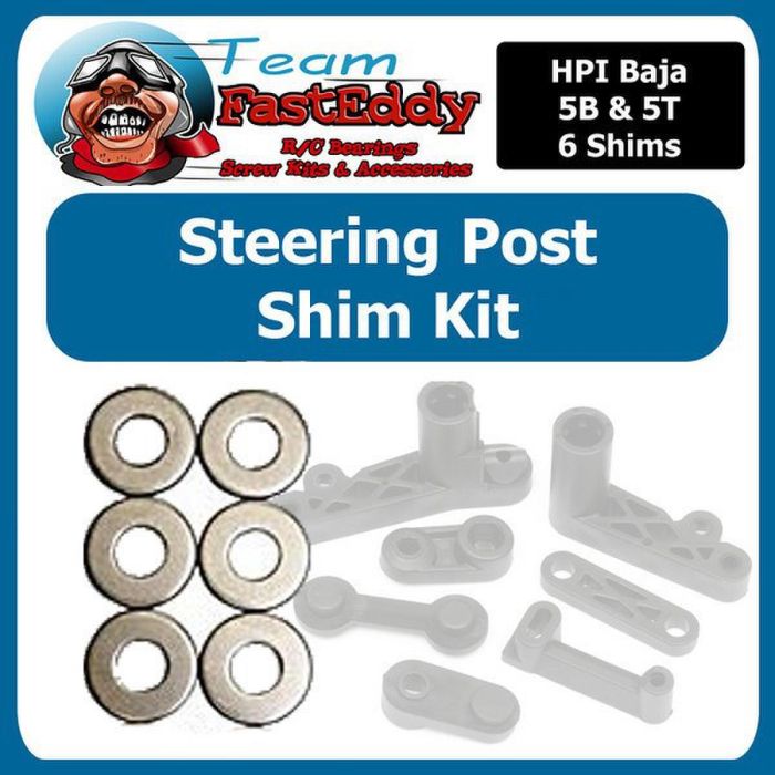 Team FastEddy Steering Post Shim Kit