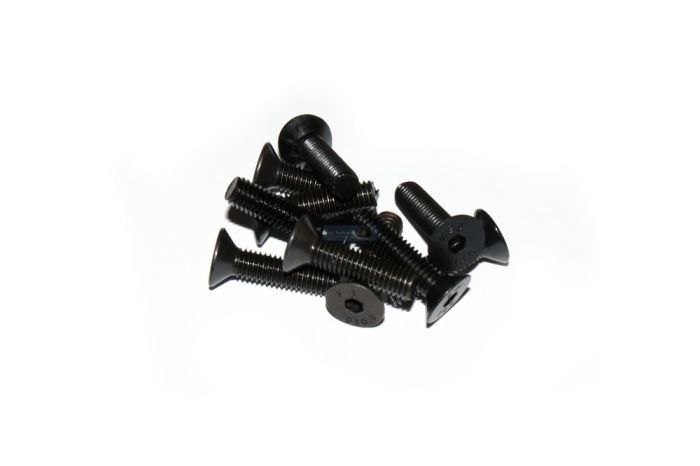 M5x20mm Flat Head Countersunk Screws - 10pcs
