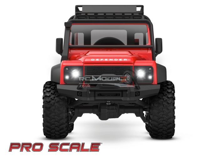 Traxxas LED Light set, front & rear, complete fits TRX4M Defender fits 9712 body