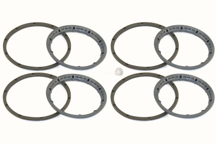 KM Heavy Duty Beadlock Set Inner & Outer - Grey