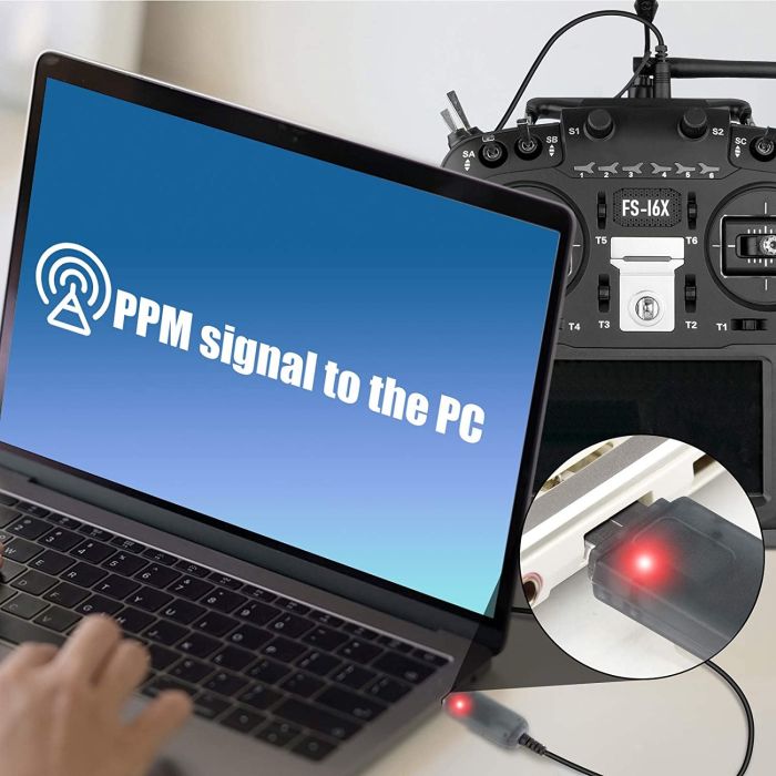 Flysky USB PPM Flight Simulator Cable