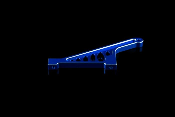 King Motor Billet Alloy Rear Chassis Brace Blue