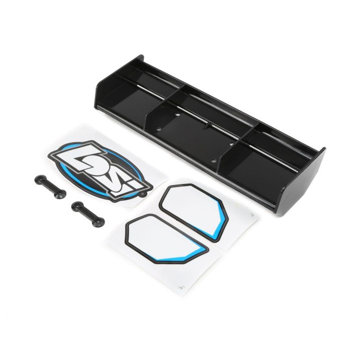 Wing, Black: DBXL-E Rear Wing/Spoiler - Black (1pc)