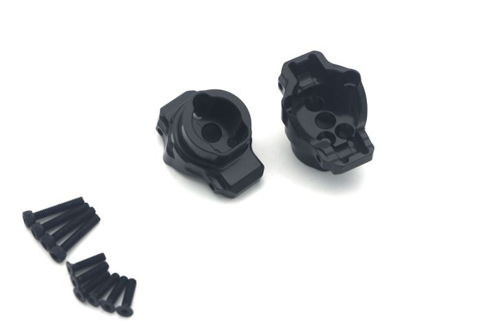 Atop RC Traxxas TRX4 Aluminium Caster Blocks (2) - Black