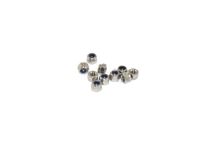 M3 Nyloc Lock Nuts x 10