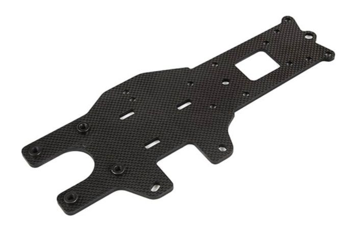 Baja Buggy Rear Chassis Plate - Carbon (1pc)