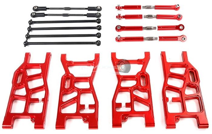 Rovan LT Extended Arm Kit Red