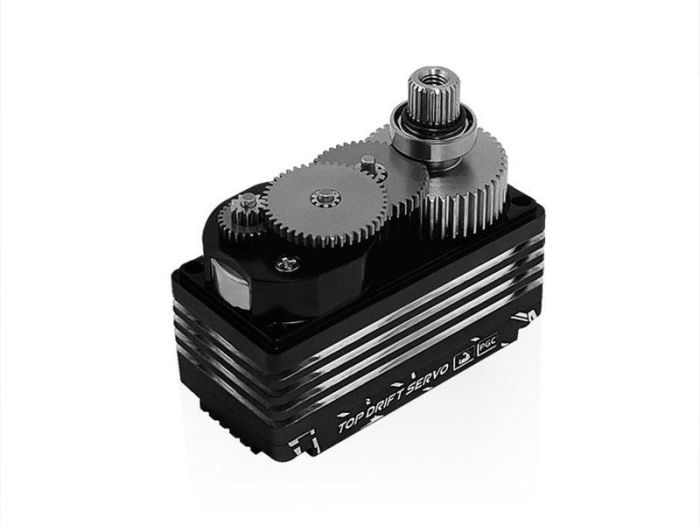 Power HD Servo TDS-2 Low Profile Drift HV (25kg/0.09s) Black