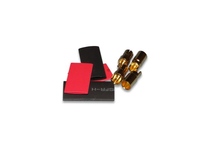 Logic RC 6.0mm Gold Bullet Connectors 2prs