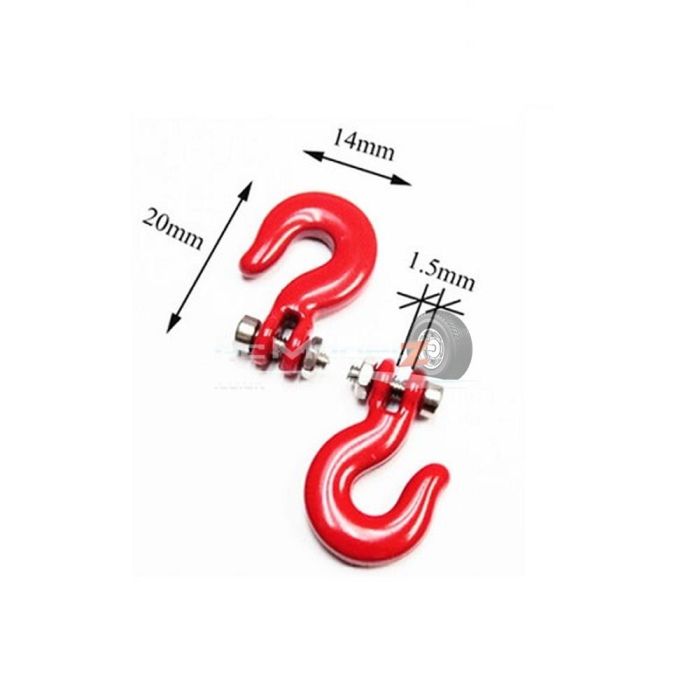 RC 1/10th Metal Drag Chain Tow Hooks