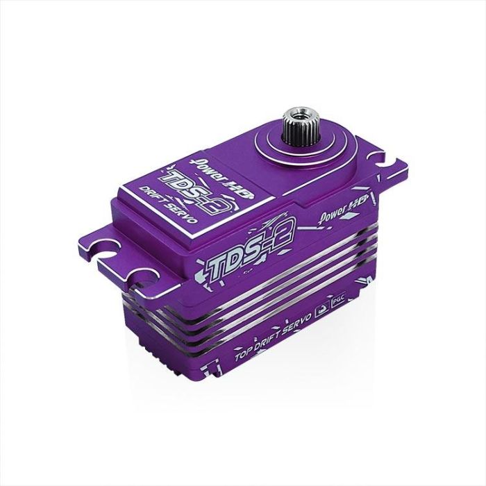 Power HD Servo TDS-2 Low Profile Drift HV (25kg/0.09s) Purple