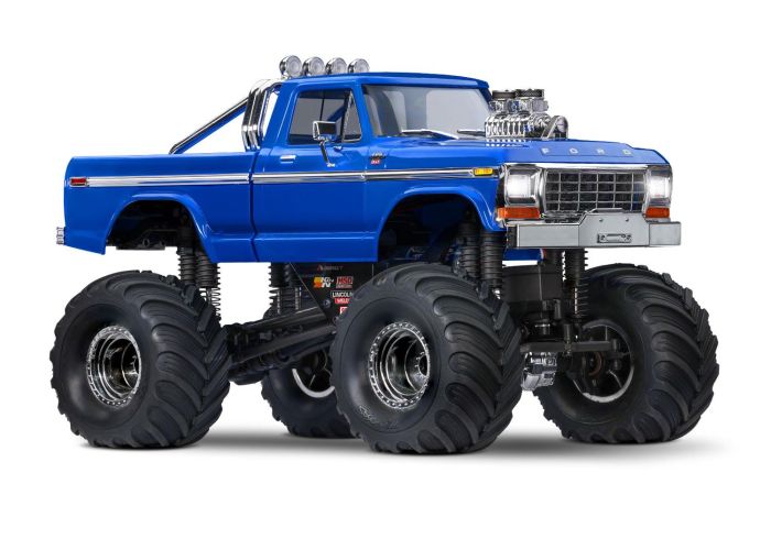 Traxxas TRX-4MT Ford F-150 1:18 4WD Electric Monster Truck - Blue