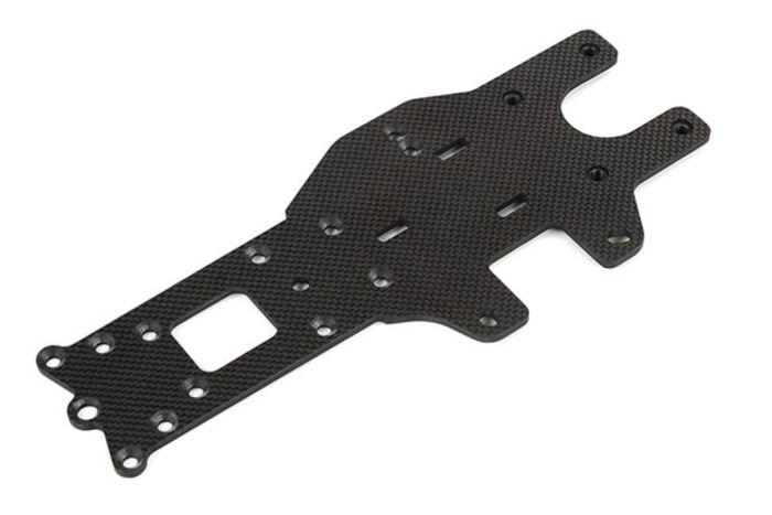 Baja Buggy Rear Chassis Plate - Carbon (1pc)