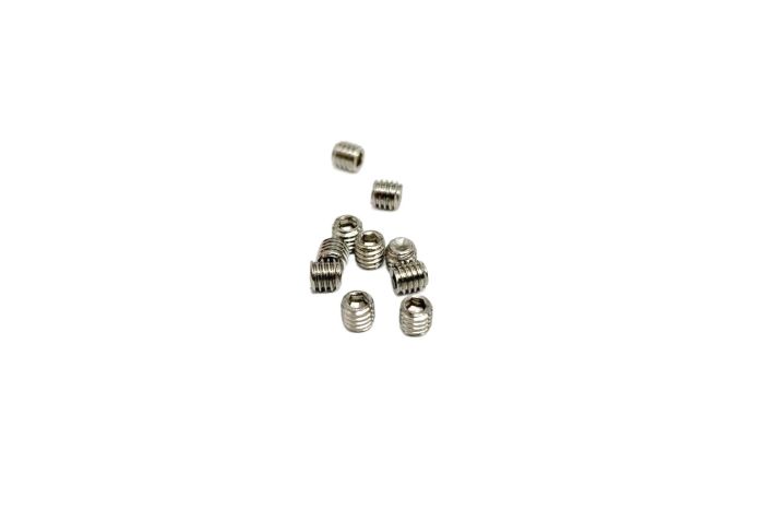 M3X3 Set Screw Silver x 10pcs