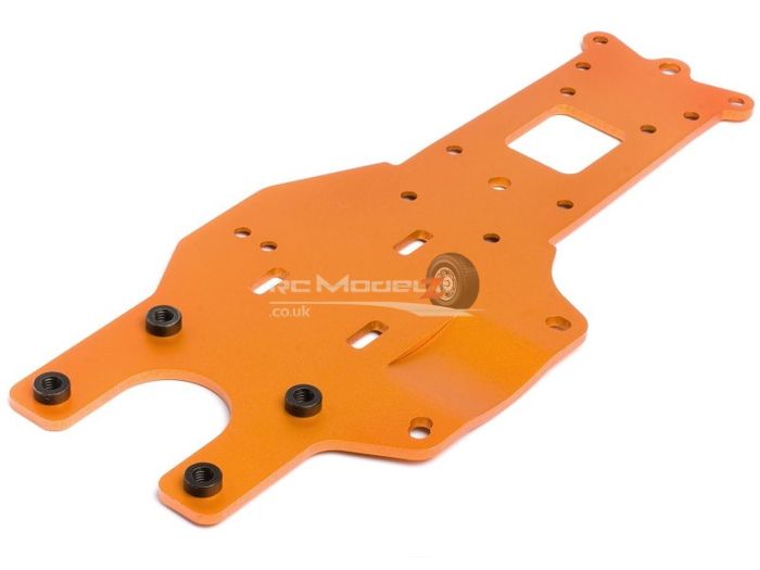 HPI Baja Rear Chassis Plate (Orange)