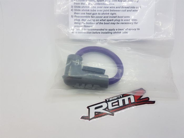 Craftwerks MSD HP Spark Plug Wire Purple