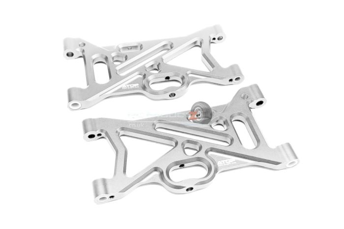 ATOP RC DBXL Alloy Front/Rear Suspension Arms Silver