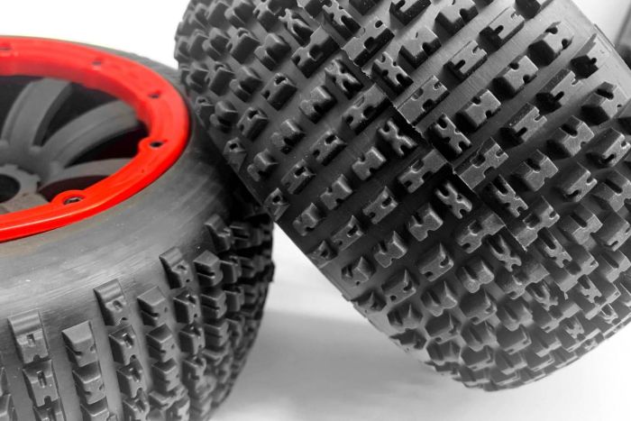 Madmax Speed Buster Wheel Rear Pair - Red