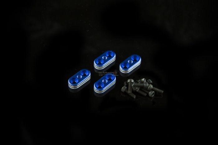 GTB's Losi 5ive-T Swaybar Clamps Blue