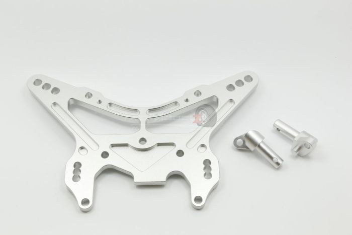 ATOP Rc Rear Shock Tower Silver for 5ive-T