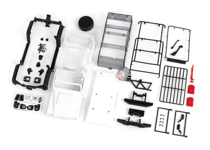 Traxxas TRX-4M Land Rover Defender Body Unpainted