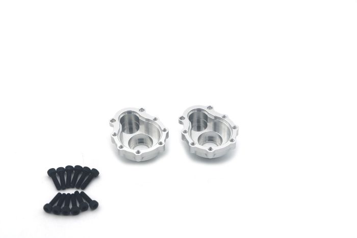 Atop Rc Traxxas TRX-4 Alloy Outer Portal Drive Housing- Silver