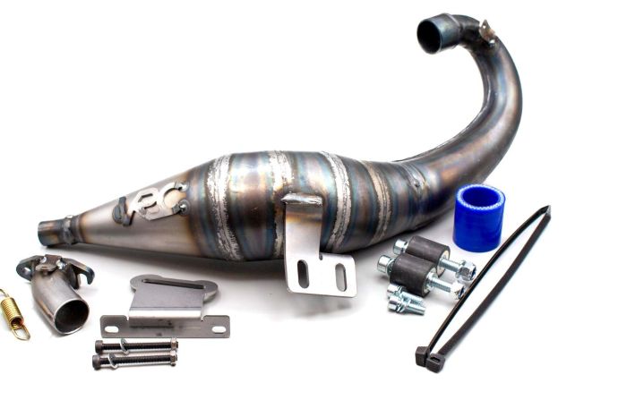 VRC Losi DBXL 2.0 Un-Silenced Exhaust Pipe Raw
