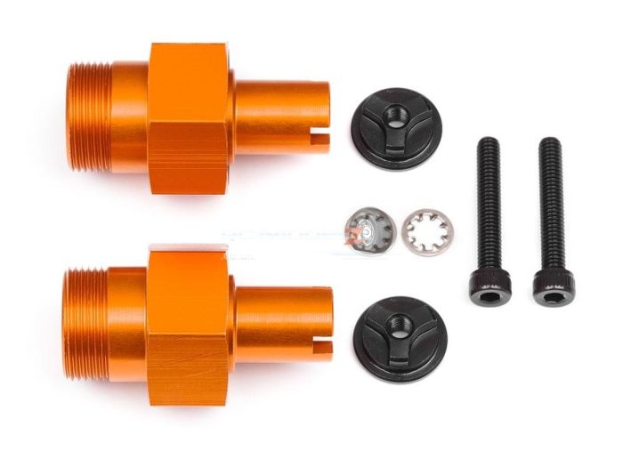HPI Baja 24Mm Hd Front Hex Hub (Orange/2Pcs)