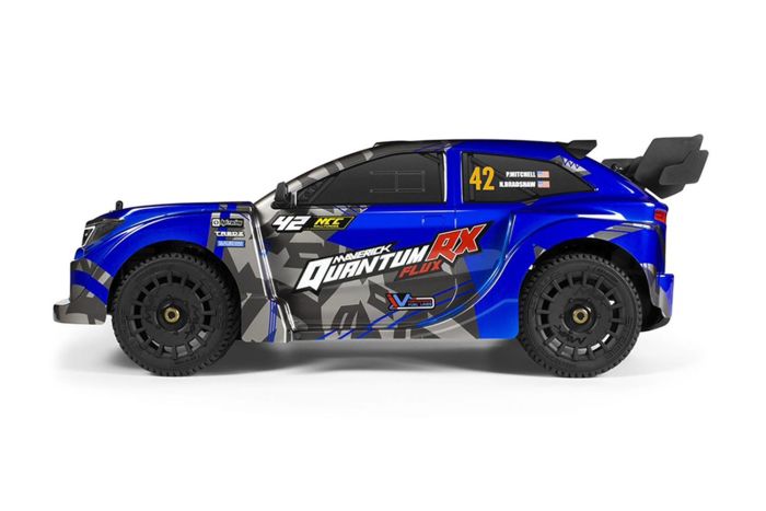 Maverick Quantum RX Flux 4S 1/8 4WD Rally Car - Blue