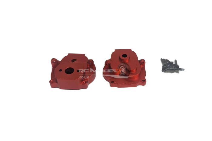 HDT Red Aluminum Gear Box for TRX4M