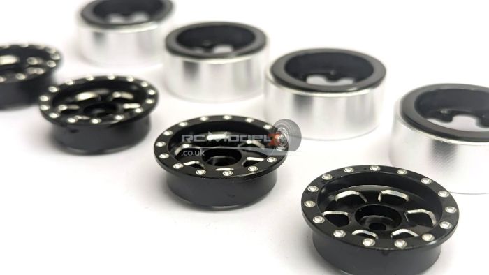 HDT CNC ALU. Beadlock Wheels for TRX4M 30X15mm