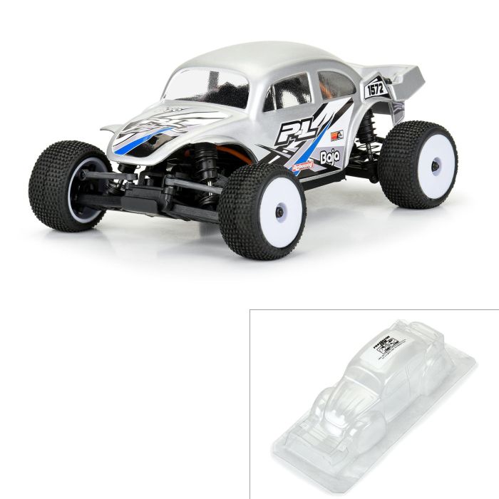 Proline 1/28 VW Baja Bug Clear Body: Micro-T