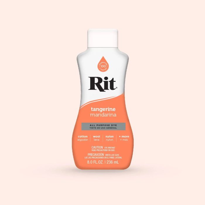 Rit Dye Liquid Dye Tangerine