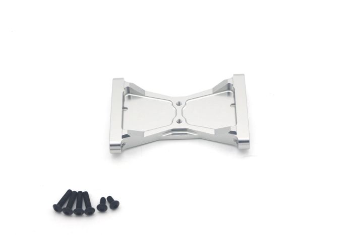 Atop Rc Traxxas TRX4 Alloy Rear Chassis Cross Member - Silver