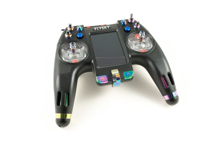 Flysky FS-NV14 2.4G 14CH Nirvanas RC Radio Transmitter Mode 2 (Left Hand Throttle)