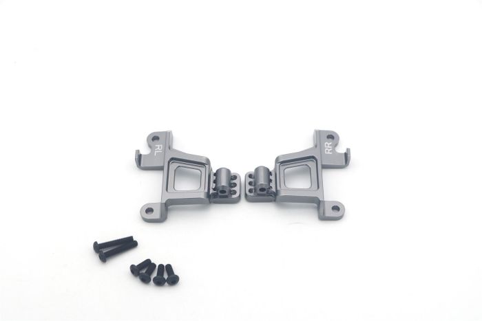 Atop RC Traxxas TRX-4 Alloy Rear Shock Towers - Titanium