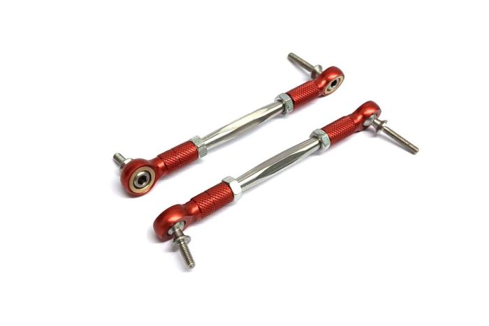 MadMax V2 Baja Turnbuckles - Pair - Red