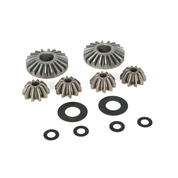 Losi Internal Diff Gears & Shims (6):5IVE-T, MINI WRC