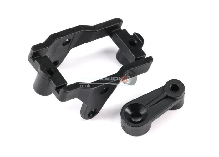 Traxxas Servo mount, steering/ servo horn