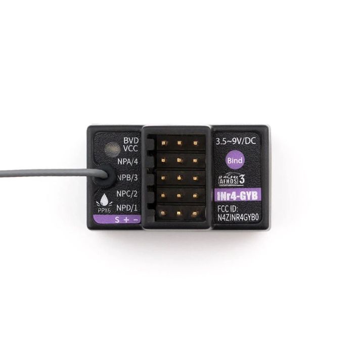 Flysky INr4-GYB 2.4GHz 4CH AFHDS 3 PWM/PPM/i-BUS2/S.BUS/i-BUS